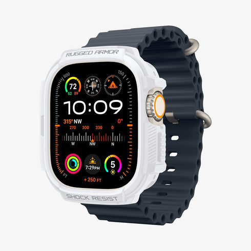 ACS05456 - Apple Watch Series (Apple Watch (49mm)) in matte black showing the front